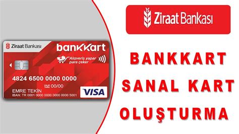 Ziraat bankası sanal kart